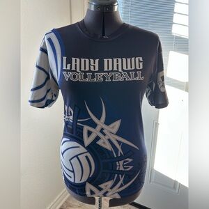 Lady Dawg Volleyball Graphic T-Shirt